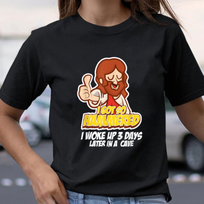 I Work Up 3 Days Later In A Cave Christian T-Shirt