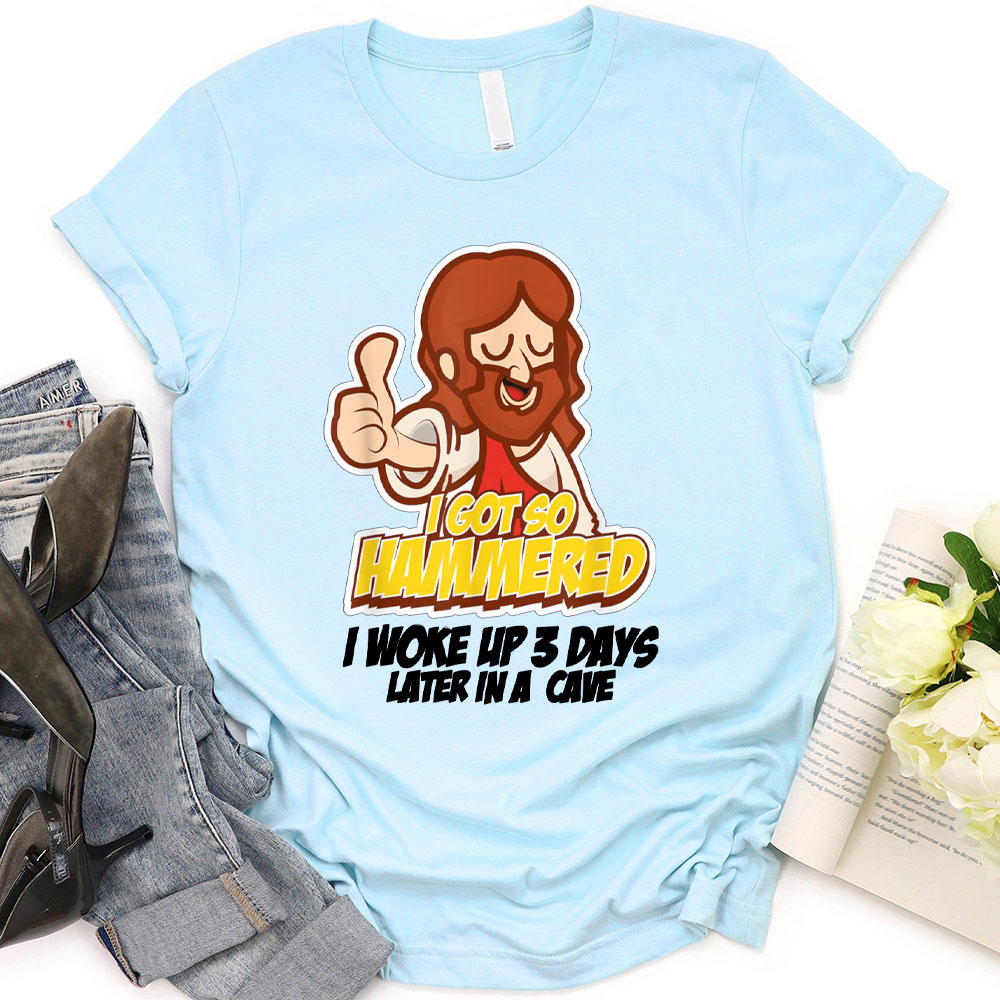 I Work Up 3 Days Later In A Cave Christian T-Shirt