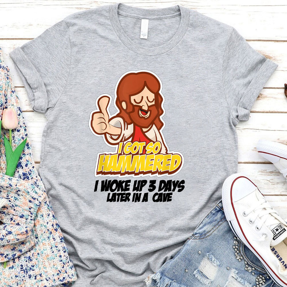 I Work Up 3 Days Later In A Cave Christian T-Shirt