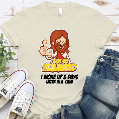 I Work Up 3 Days Later In A Cave Christian T-Shirt