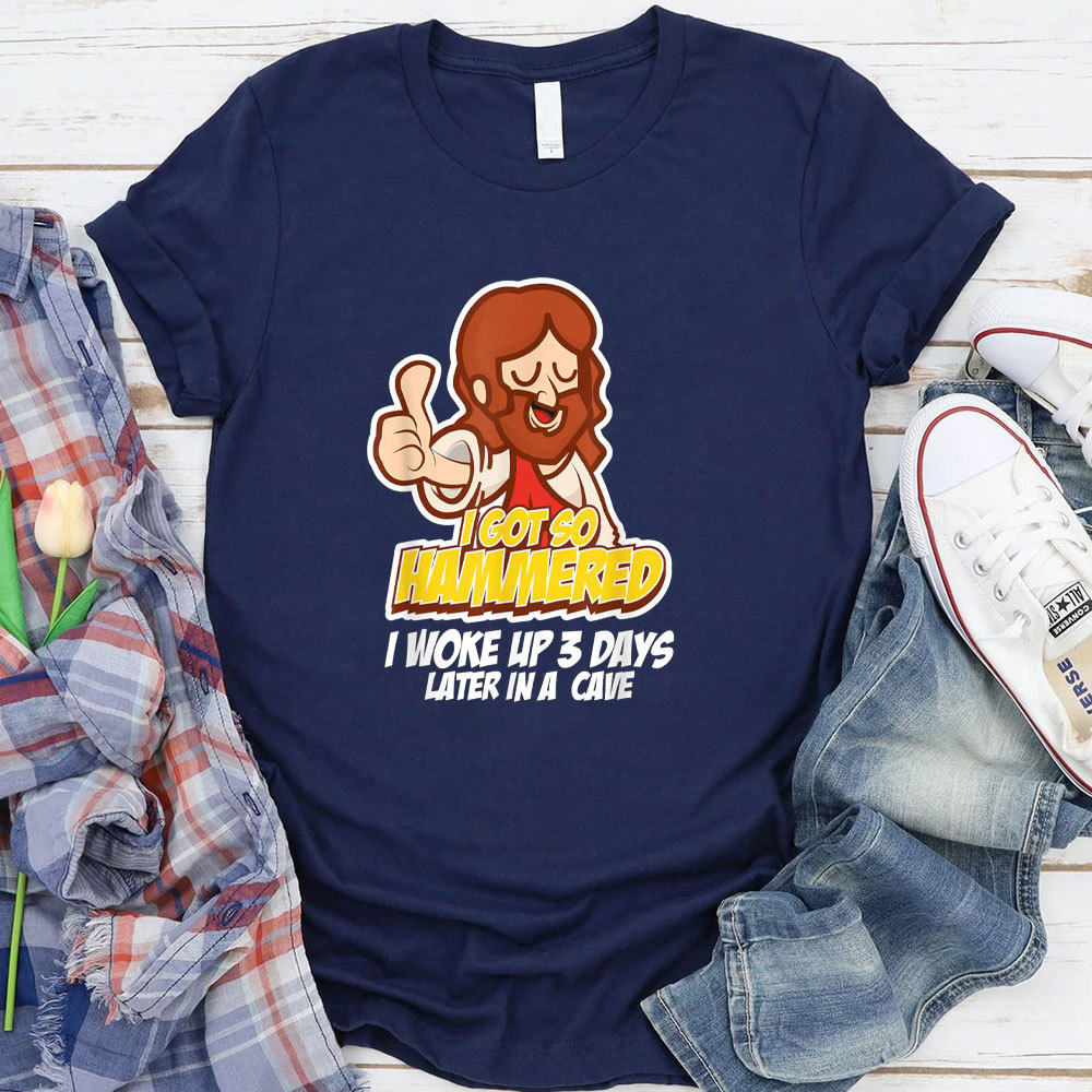 I Work Up 3 Days Later In A Cave Christian T-Shirt