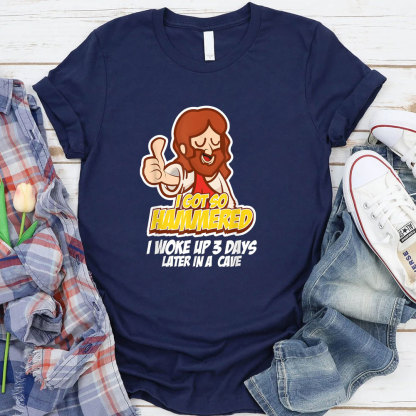 I Work Up 3 Days Later In A Cave Christian T-Shirt