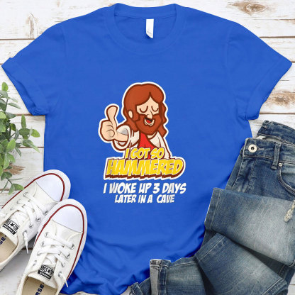 I Work Up 3 Days Later In A Cave Christian T-Shirt