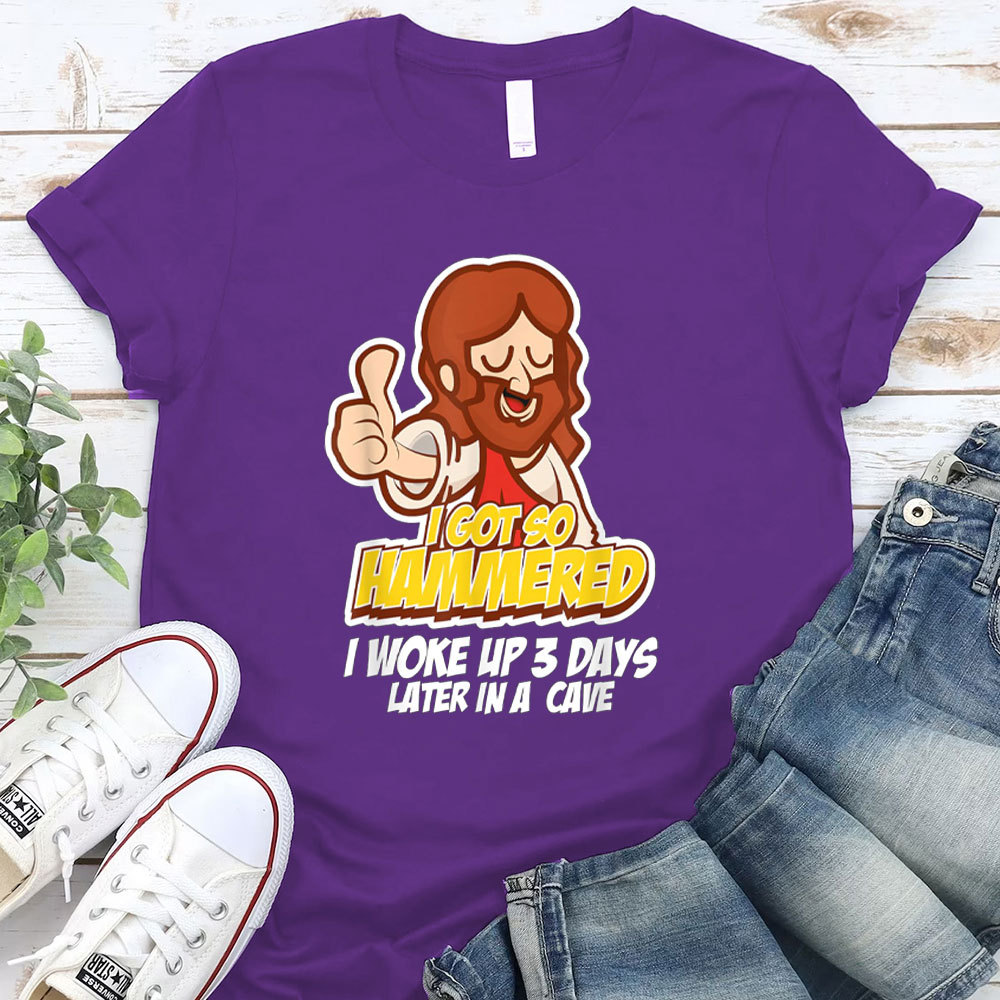 I Work Up 3 Days Later In A Cave Christian T-Shirt