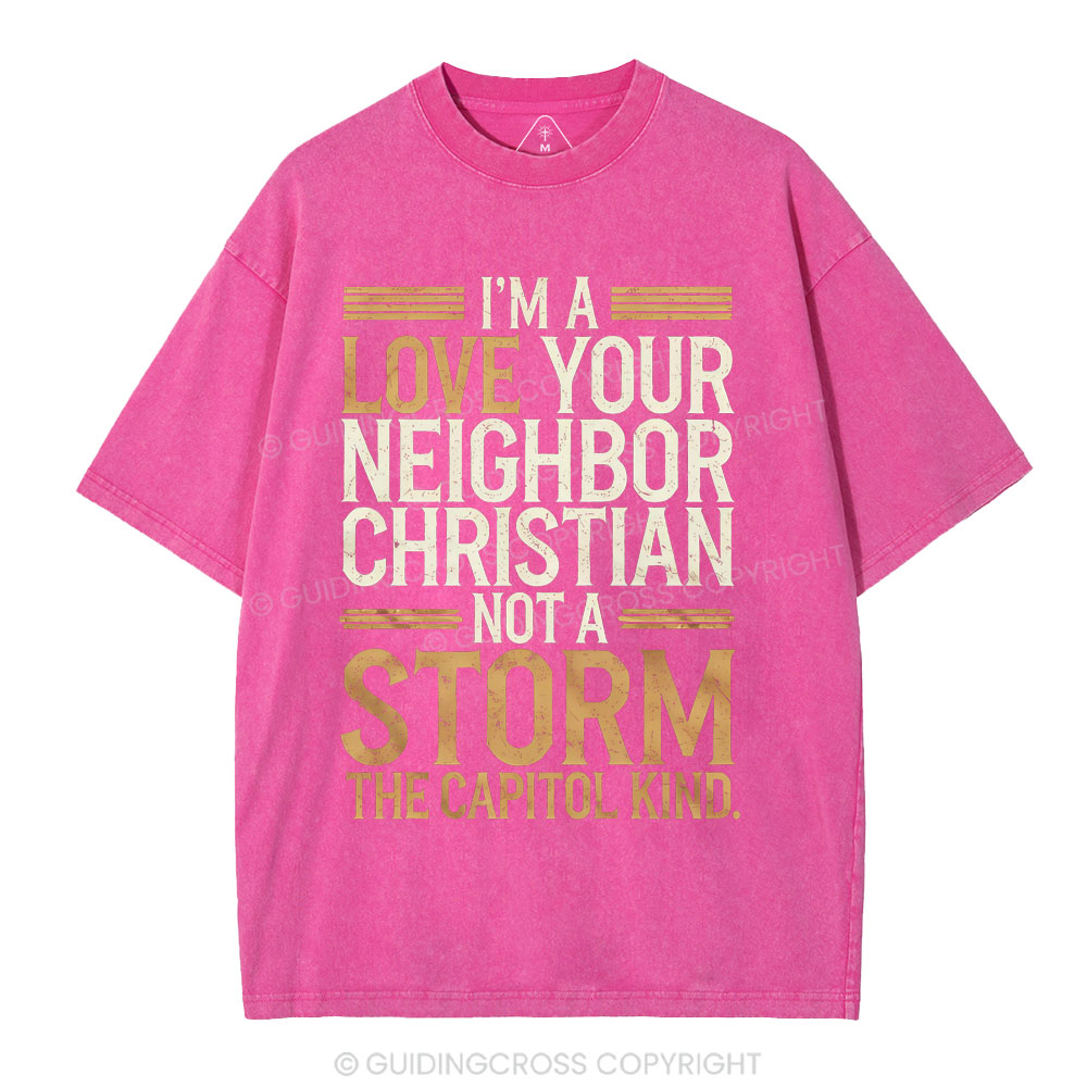 New-Sample Christian Washed T-Shirt Sale - GuidingCross