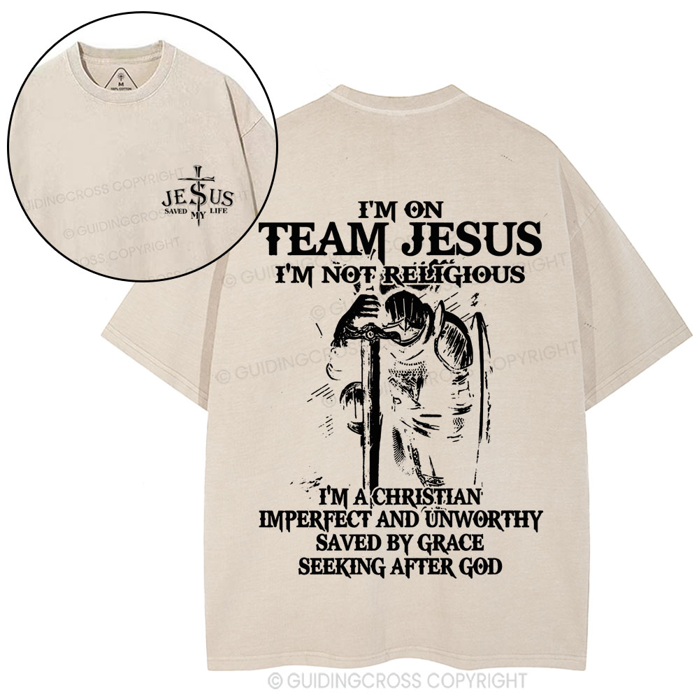 New-Sample Christian Washed T-Shirt Sale - GuidingCross