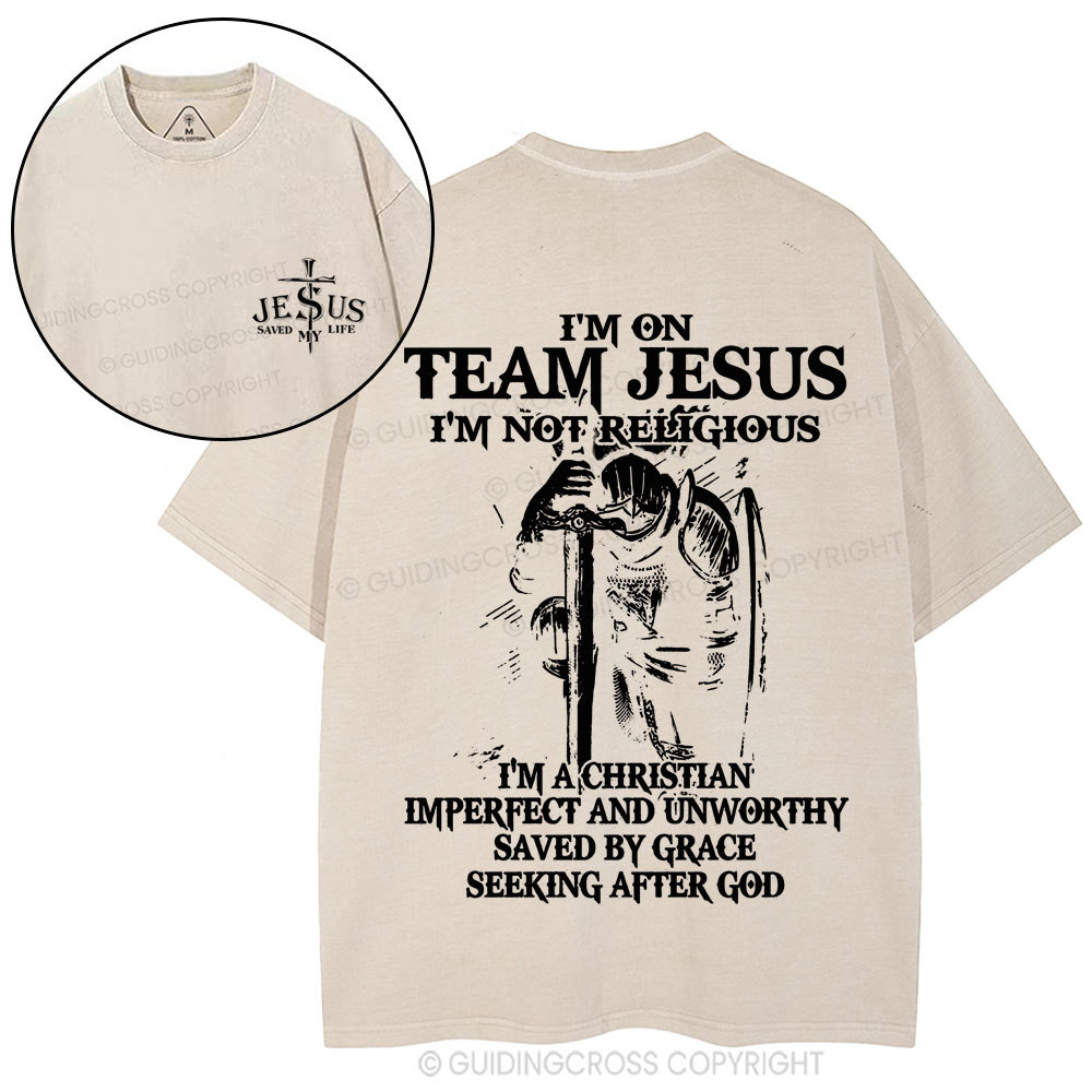 New-Sample Christian Washed T-Shirt Sale - GuidingCross