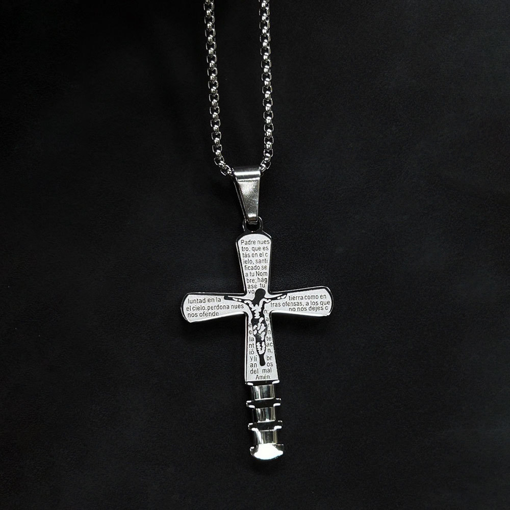 Jesus Cross Christian Necklace