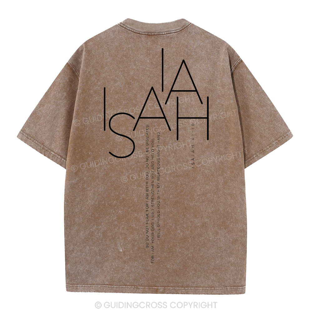 ISAIAH Christian Washed T-Shirt