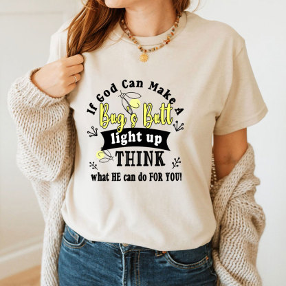 If God Can Make A Bag`s Batt Christian T-Shirt