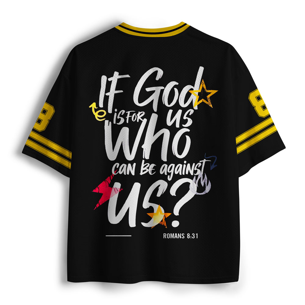 If God Is For Us Christian Mesh Jersey