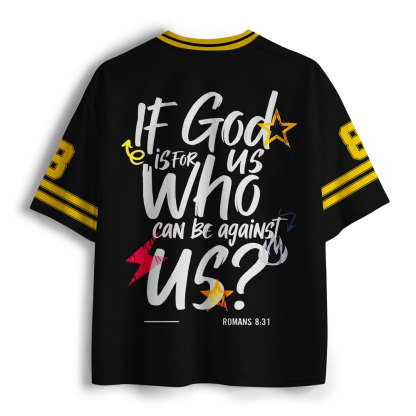 If God Is For Us Christian Mesh Jersey