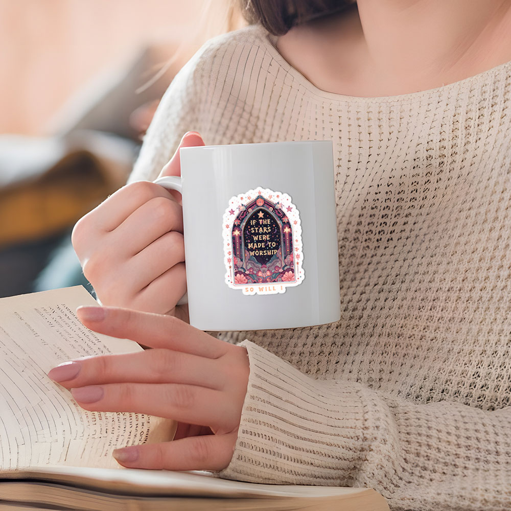 If The Star Were Made To Worship Christian Stickers