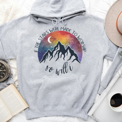 If The Stars Were Made To Worship Christian Hoodie
