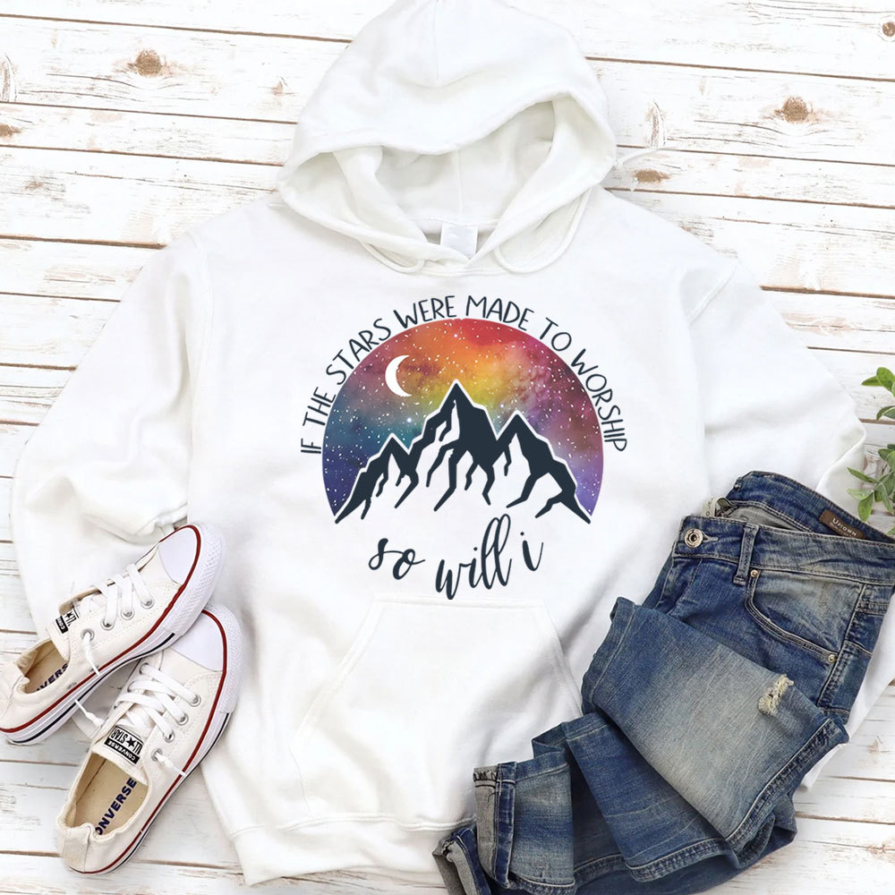 If The Stars Were Made To Worship Christian Hoodie