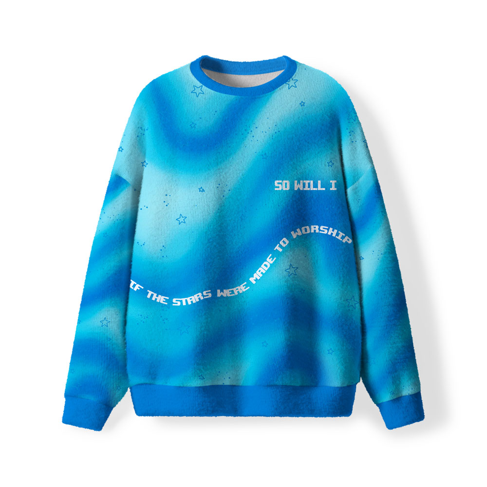 If The Stars Were Made To Worship Christian Lightweight Sweater