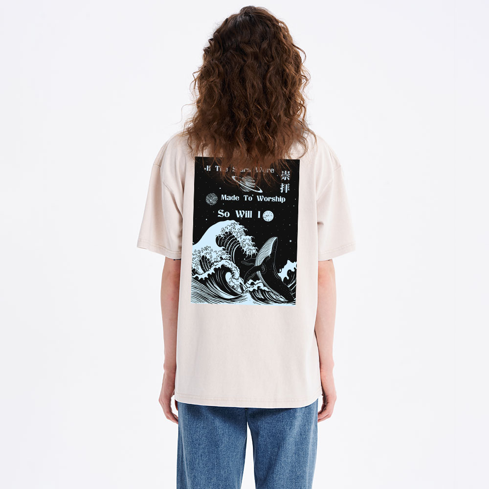 If The Stars Were Made To Worship Christian Washed T-Shirt