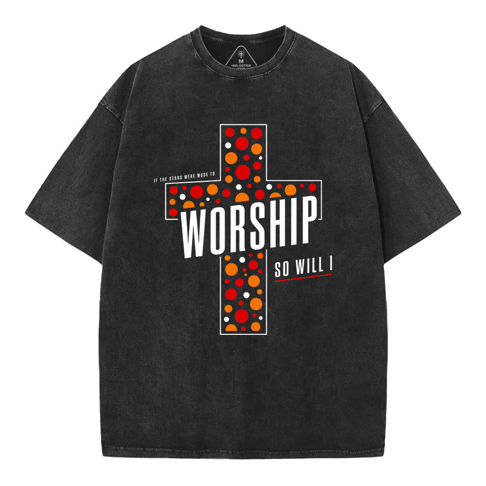 New-Sample Christian Washed T-Shirt双面原件31.95 Sale - GuidingCross
