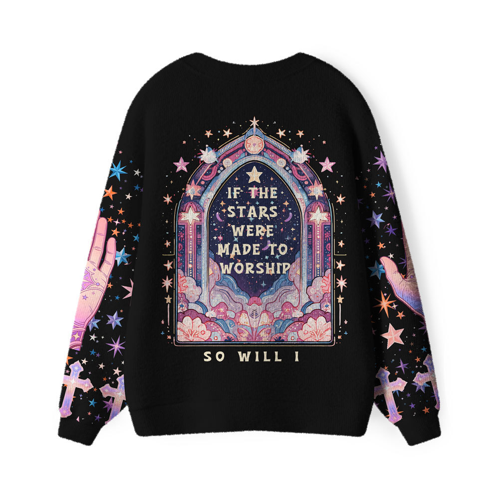 Christ Is King Christian Lightweight Cardigan