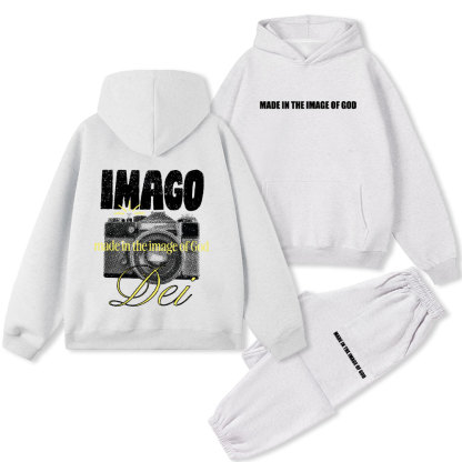 Imago Dei Christian Premium Fleece Hoodie Set