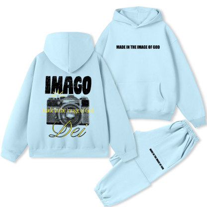 Imago Dei Christian Premium Fleece Hoodie Set