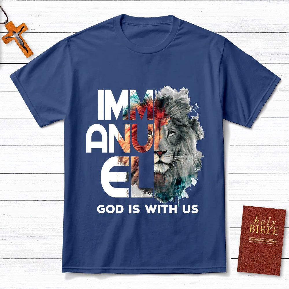 Immanuel Lion Christian T-Shirt