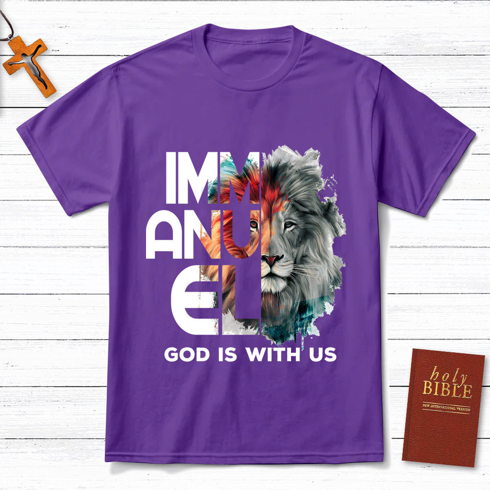 Immanuel Lion Christian T-Shirt