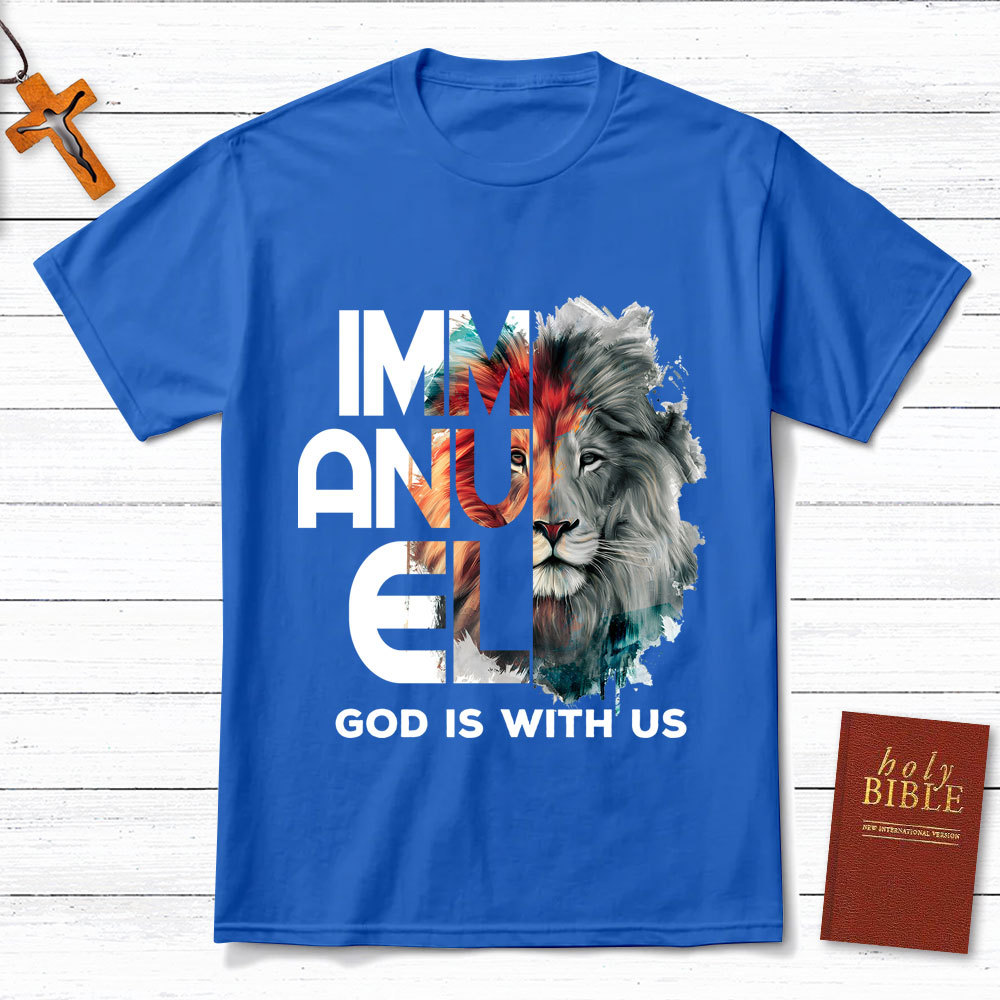 Immanuel Lion Christian T-Shirt