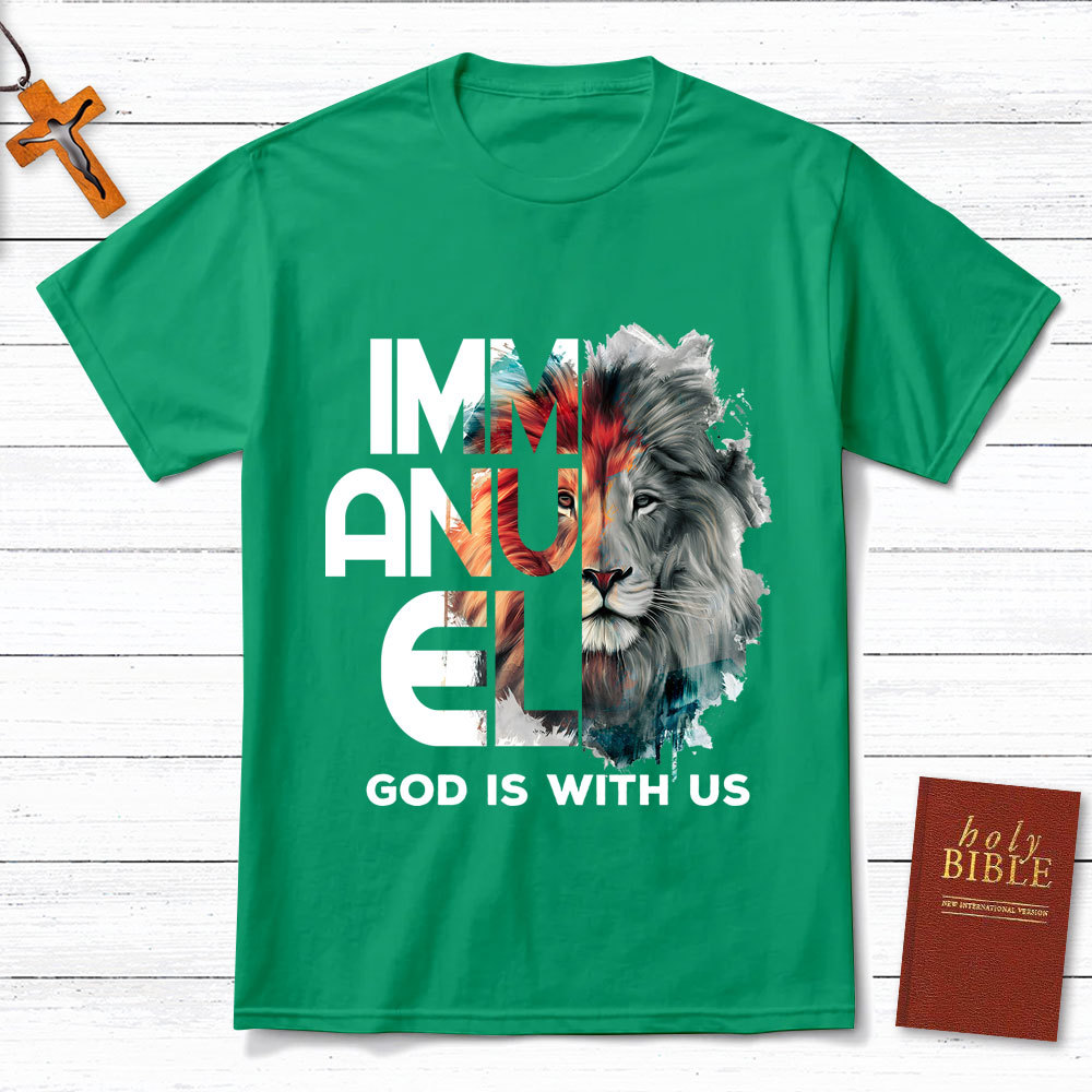 Immanuel Lion Christian T-Shirt