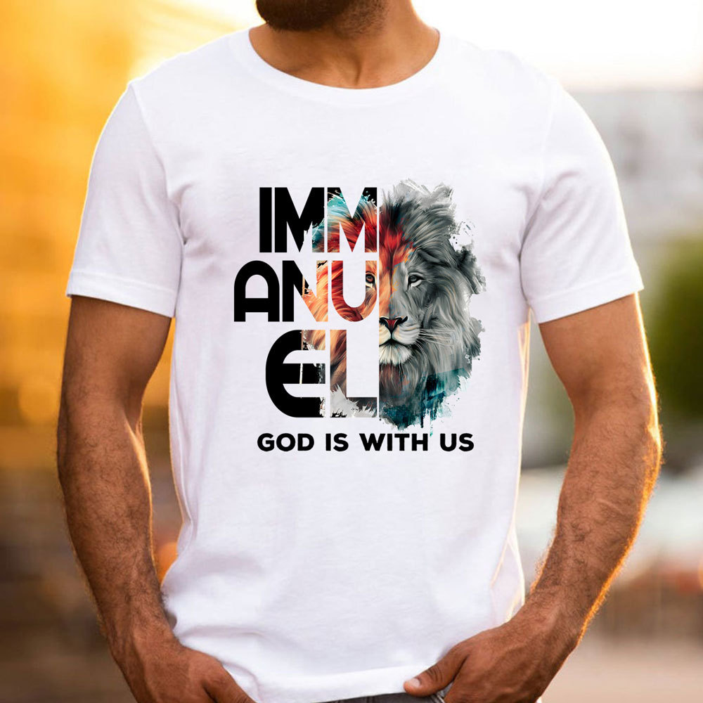 Immanuel Lion Christian T-Shirt
