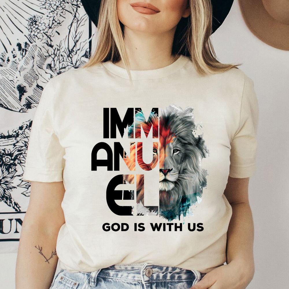 Immanuel Lion Christian T-Shirt