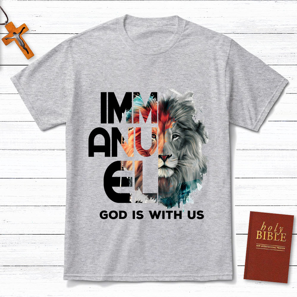 Immanuel Lion Christian T-Shirt