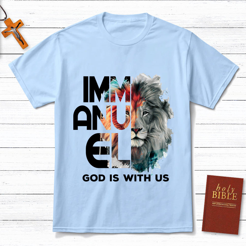 Immanuel Lion Christian T-Shirt