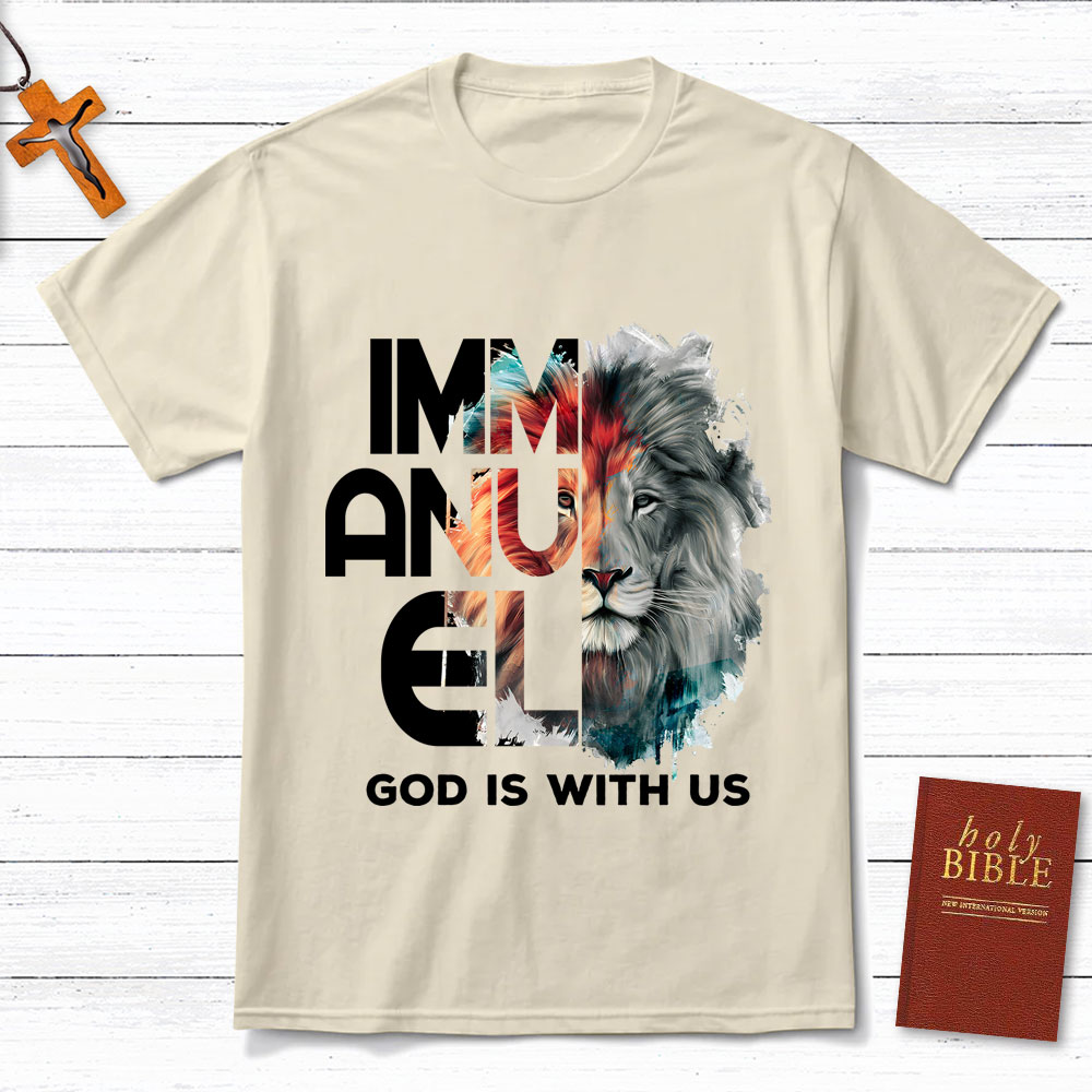 Immanuel Lion Christian T-Shirt
