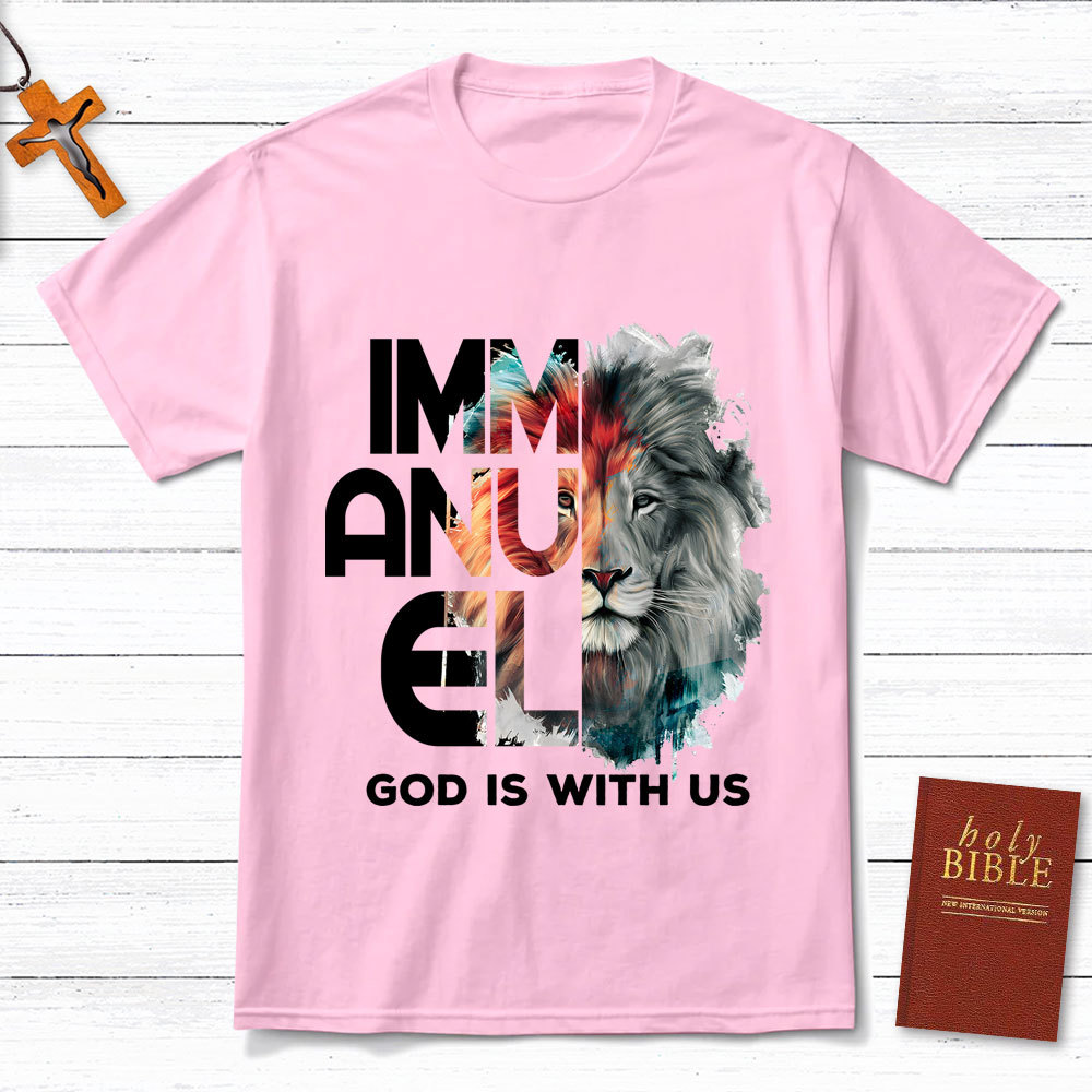 Immanuel Lion Christian T-Shirt