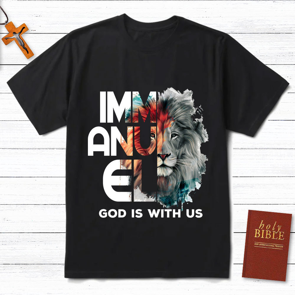 Immanuel Lion Christian T-Shirt