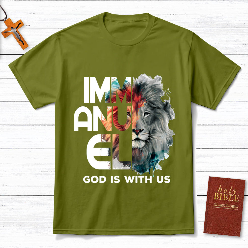 Immanuel Lion Christian T-Shirt