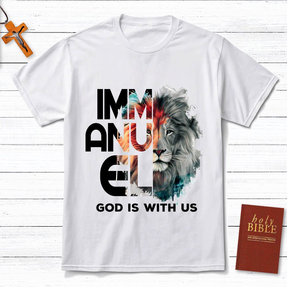 Immanuel Lion Christian T-Shirt