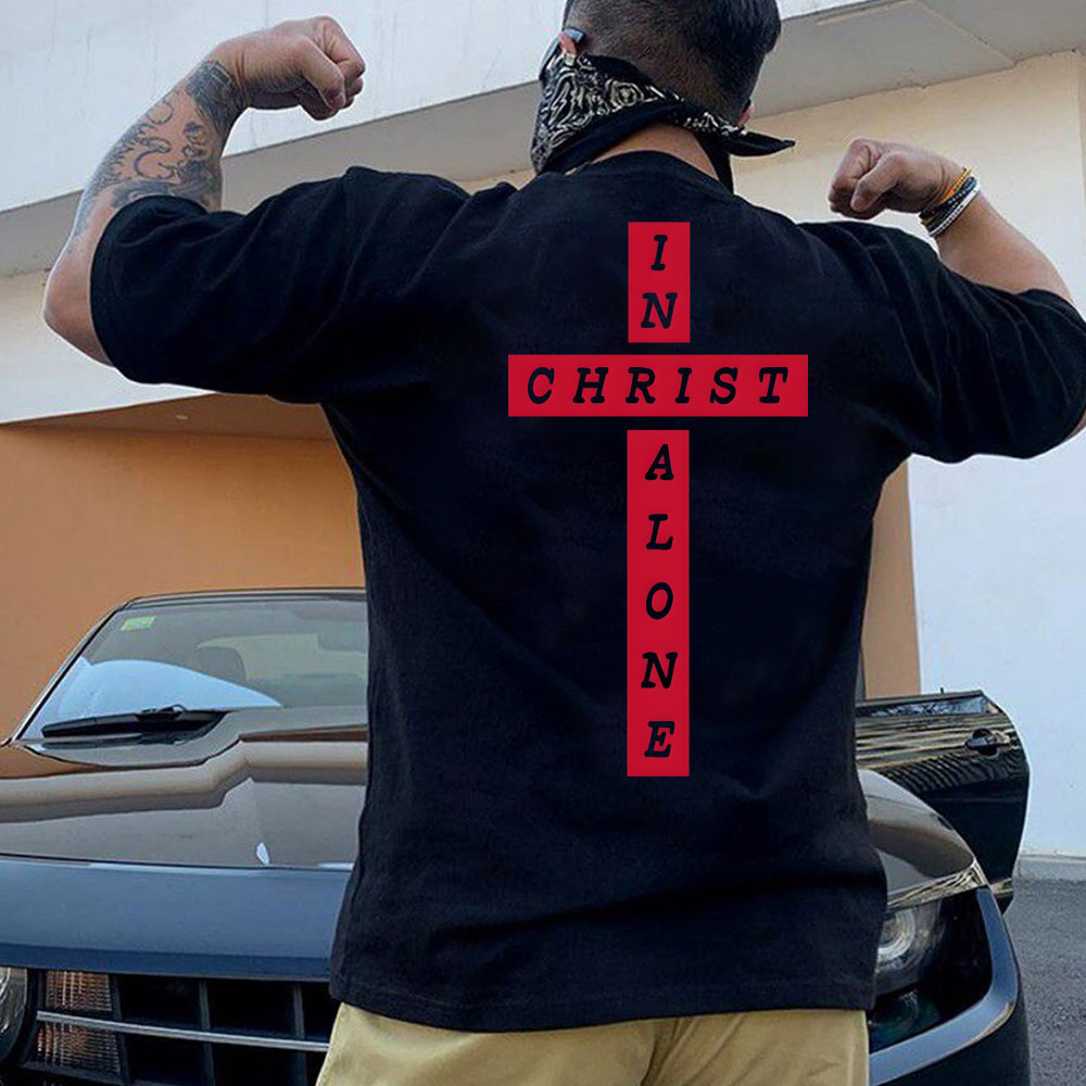 In Christ Alone Christian T-Shirt