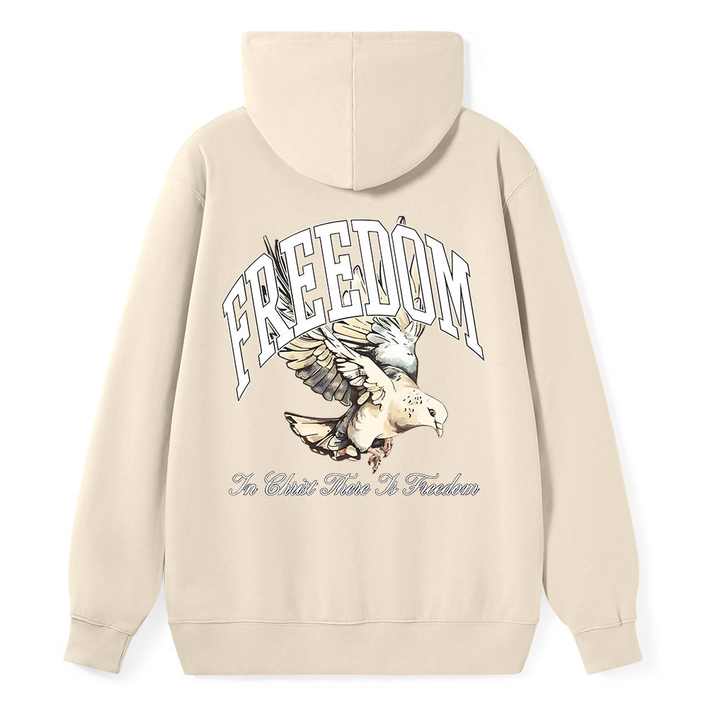 In Christ There Is Freedom Classic Christian Hoodie