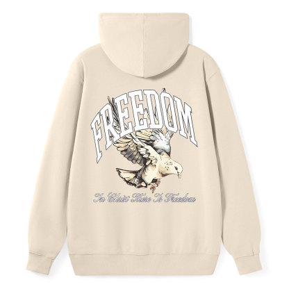 In Christ There Is Freedom Classic Christian Hoodie