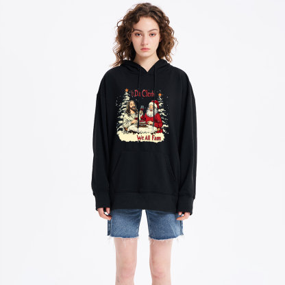 In Da Clerb We All Fam Classic Christian Hoodie