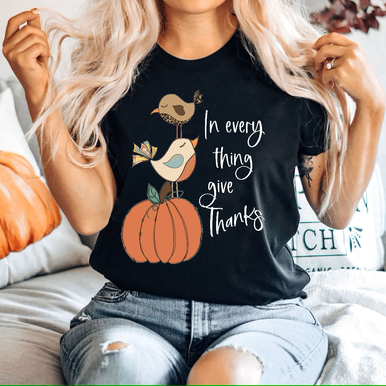In Everything Give Thanks Christian T-Shirt