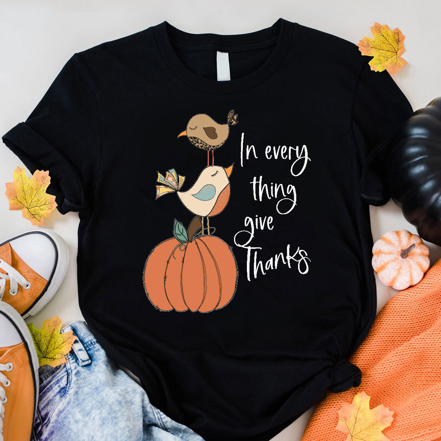 Give Thanks Christian T Shirt Give Thanks Christian T Shirt