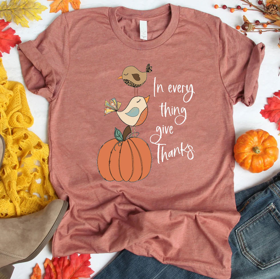 In Everything Give Thanks Christian T-Shirt
