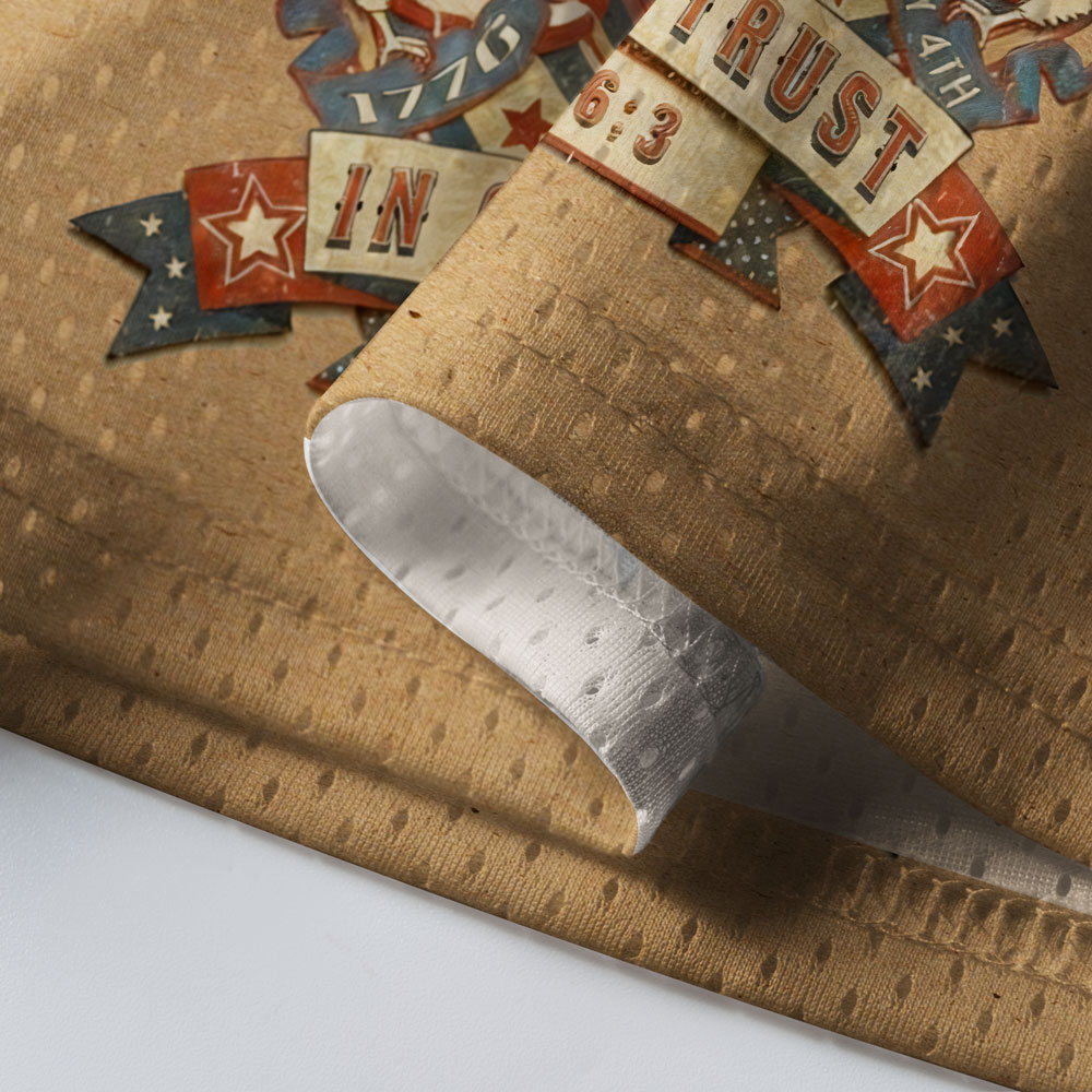 In God We Trust Christian Mesh Jersey