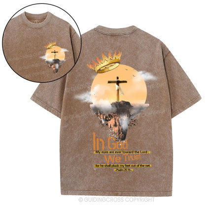 In God We Trust  Christian Washed T-Shirt