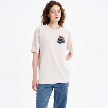 In Oceans Deep My Faith Will Stand Christian Washed T-Shirt