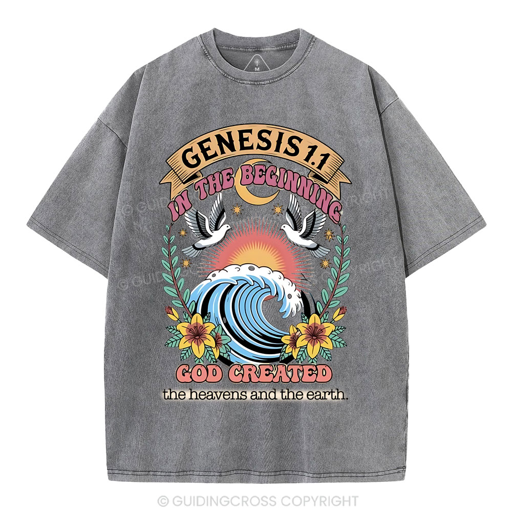 New-Sample Christian Washed T-Shirt Sale - GuidingCross
