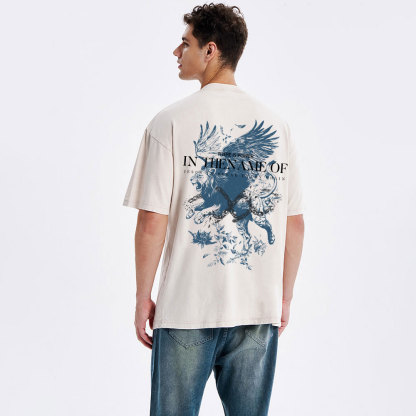 In The Name Of Jesus Christian Washed T-Shirt